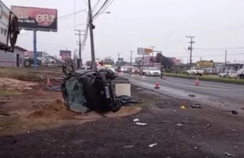Acidente entre veículos causa três mortes em rodovia do RS 