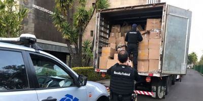 Receita Federal apreende 2 milhões em mercadorias contrabandeadas na Região Metropolitana