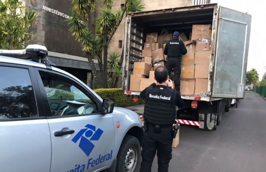 Receita Federal apreende 2 milhões em mercadorias contrabandeadas na Região Metropolitana 