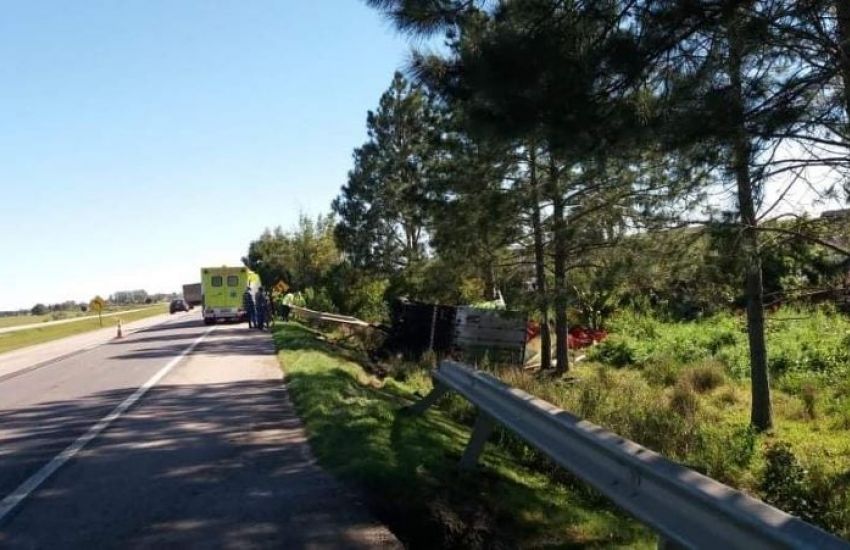 Motorista de caminhão morre em acidente na BR-116 no Sul do RS 