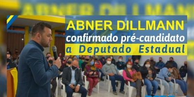 PSDB Camaquã confirma Abner Dillmann como pré-candidato a deputado estadual 