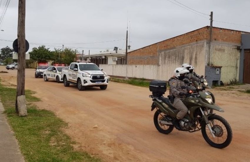 Brigada Militar de São Lourenço do Sul se despede do sargento Osmar Brum Hessler 
