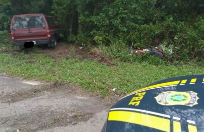 Uma pessoa morre e outra fica ferida em acidente na BR-392 entre Pelotas e Canguçu 
