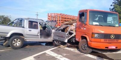 Idoso morre em acidente na BR-386 na Região Metropolitana 