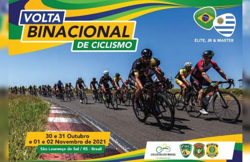 São Lourenço do Sul será sede do evento internacional “Volta Binacional de Ciclismo” 