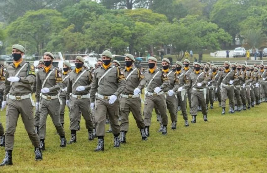 Brigada Militar anuncia inscrições de concurso para 4 mil novos soldados 