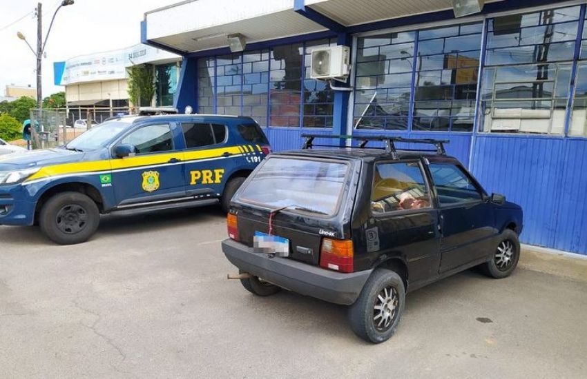 Homem é preso após furtar carro do patrão na Região Metropolitana 
