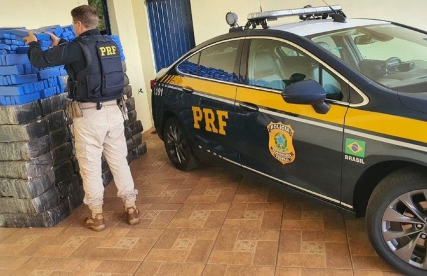 PRF prende traficantes com mais de uma tonelada de maconha no RS 