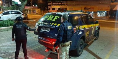 Após fuga, motorista embriagado é preso pela PRF e PC em Guaíba