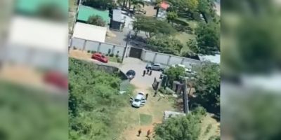 Criminosos jogam pregos na BR-290 em fuga após assalto a supermercado de Guaíba 