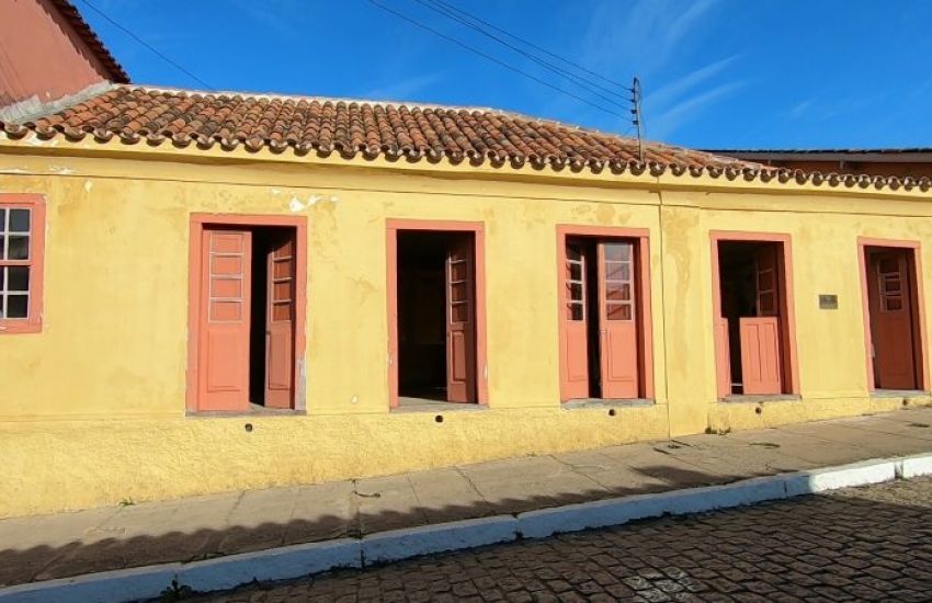 Restauro da Casa de Garibaldi em Piratini está na reta final 