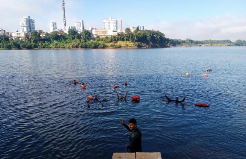 Projeto Nadando Pelos Cartões Postais fará nadada no Rio Taquari  