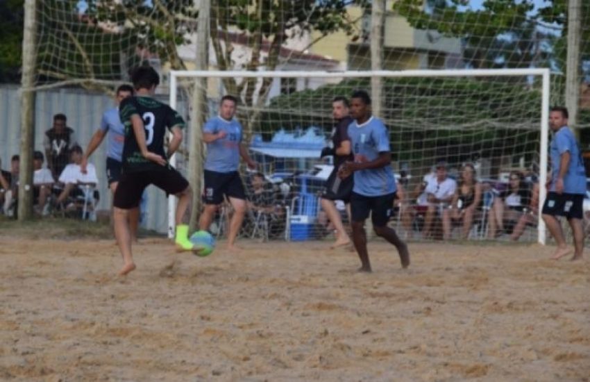 Campeonato Praiano de Futebol de Areia começa nesta terça em São Lourenço do Sul 