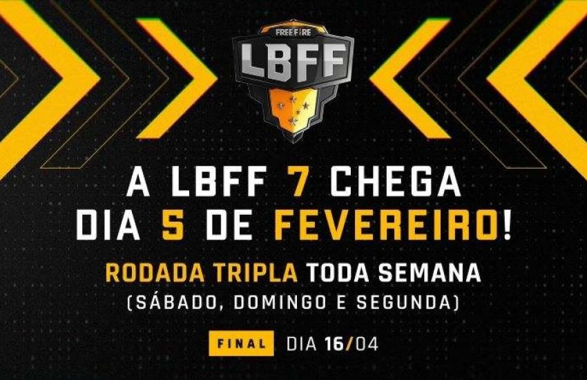 LBFF 7 estreia no dia 5 de fevereiro e abre a temporada do competitivo de Free Fire 2022 