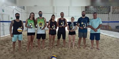 Circuito Verão de vôlei de praia misto teve início nesse final de semana em São Lourenço do Sul