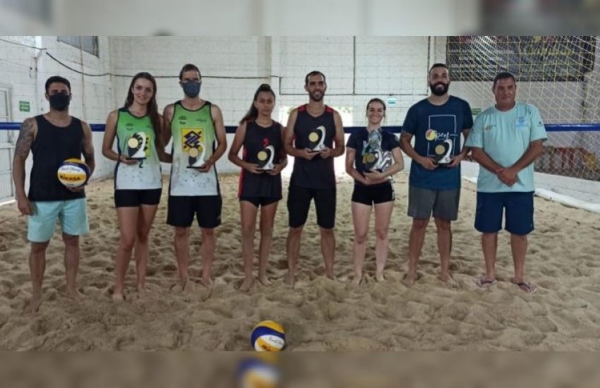 Circuito Verão de vôlei de praia misto teve início nesse final de semana em São Lourenço do Sul 