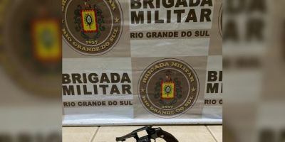 BM prende homem por porte ilegal de arma de fogo em Camaquã