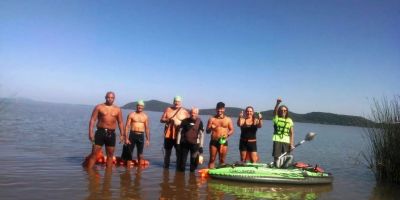 Lago Guaíba será palco do Desafio Praia das Garças, evento de natação em águas abertas, canoagem e Stand Up Paddle