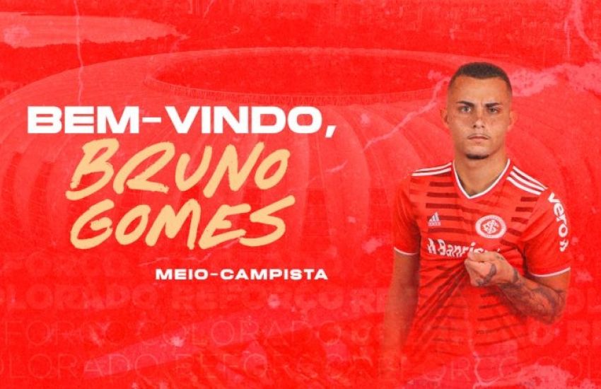 Inter anuncia a contratação do volante Bruno Gomes  