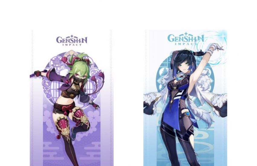 Genshin Impact” anuncia dois novos personagens: Yelan e Kuki