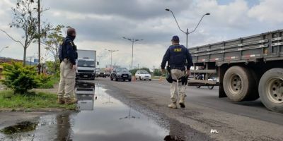 PRF recupera caminhão negociado por estelionatário em Pelotas