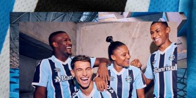Grêmio lança novas camisas com homenagem a Porto Alegre