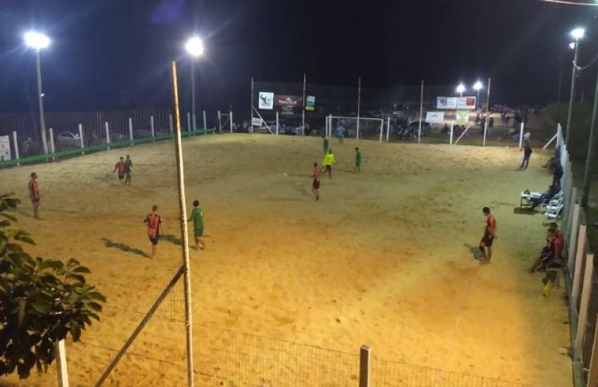 Veja os resultados da rodada de terça do 4° Campeonato de Beach Soccer de Chuvisca 