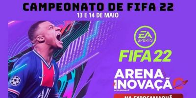 Arena de Inovação promove campeonato de FIFA 22 na ExpoCamaquã 2022