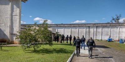 Decrab Camaquã realiza operação em penitenciária de Montenegro 