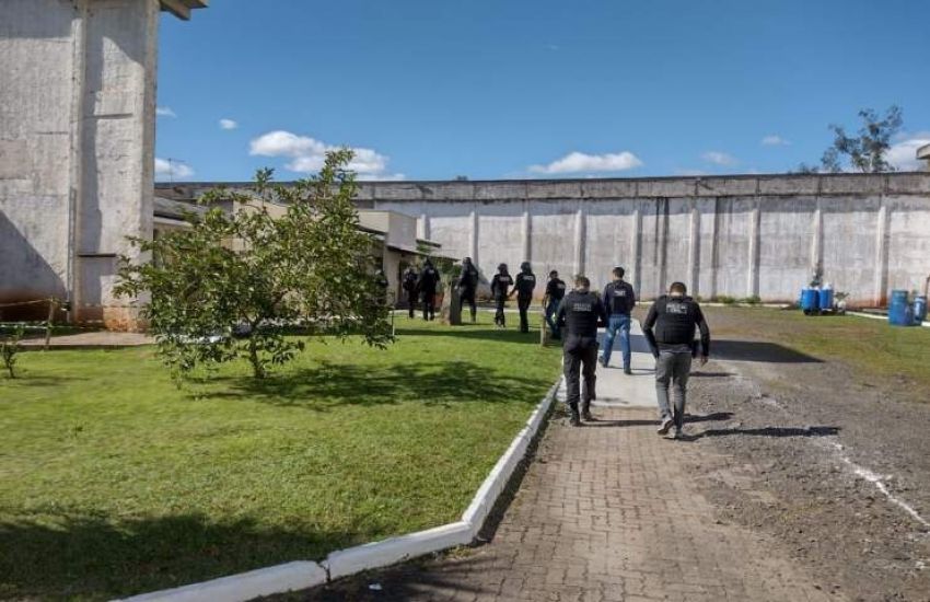 Decrab Camaquã realiza operação em penitenciária de Montenegro  