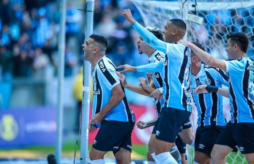 SÉRIE B: com 2 gols de Diego Souza, Grêmio bate Sampaio Corrêa na Arena 