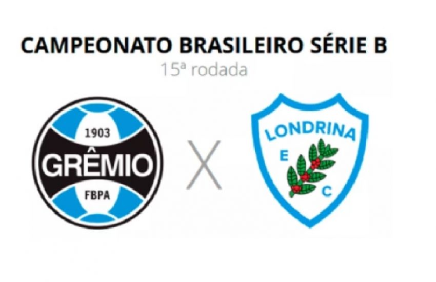 Grêmio x Londrina: veja onde assistir, horário e escalações 