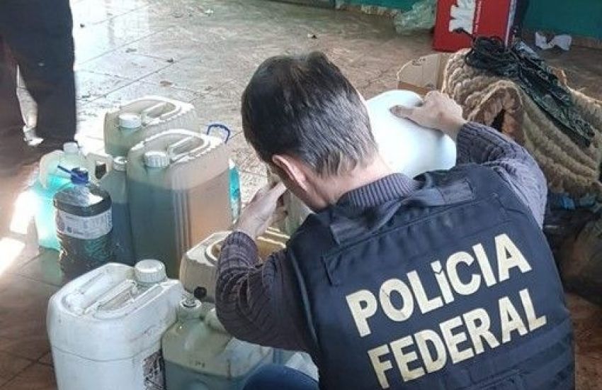 Polícia Federal apreende mais de 100 litros de gasolina contrabandeados em São Borja 
