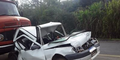 Acidente de trânsito deixa quatro pessoas feridas em Candelária