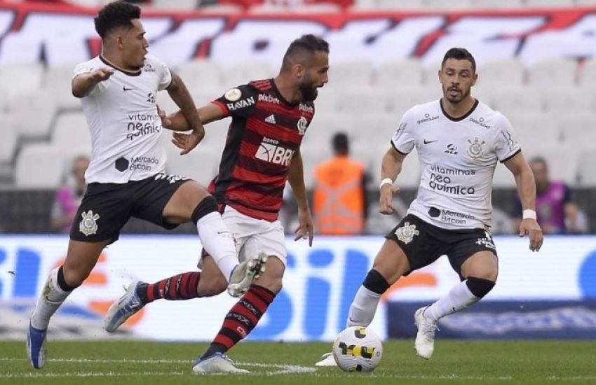 Corinthians e Flamengo fazem duelo hoje pelas 4ªs da Libertadores 