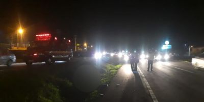Idosa morre atropelada na ERS-239 em Parobé