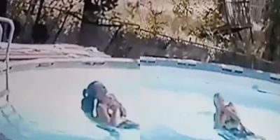 Criança de 10 anos evita que mãe se afogue em piscina durante convulsão