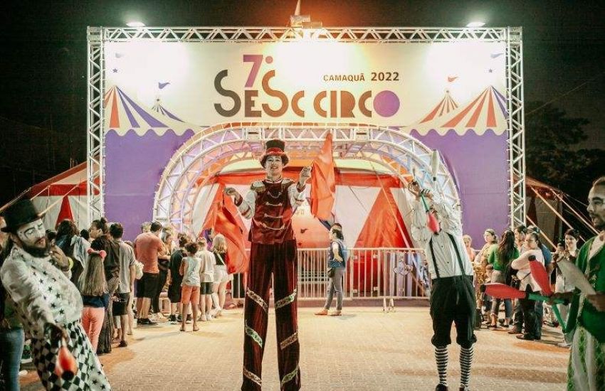 Encanto e magia para todas as idades: primeiro dia do 7º Sesc Circo é um sucesso em Camaquã 