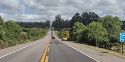 Obra altera trânsito na BR-392 em Canguçu a partir desta segunda-feira 