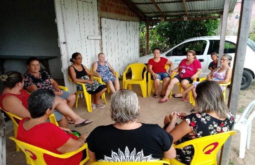 Emater/RS-Ascar trabalha pela inclusão social e produtiva de mulheres assentadas em Arambaré 