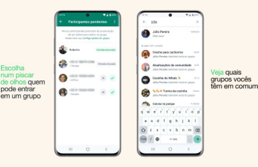 WhatsApp lança novos recursos para administradores de grupos 