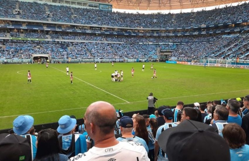 Justiça de São Paulo determina penhora da Arena do Grêmio 