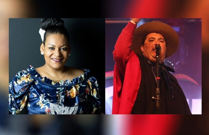 Declamadora Liliana Cardoso e músico Juliano Moreno serão os apresentadores do 35º Reponte da Canção em SLS 