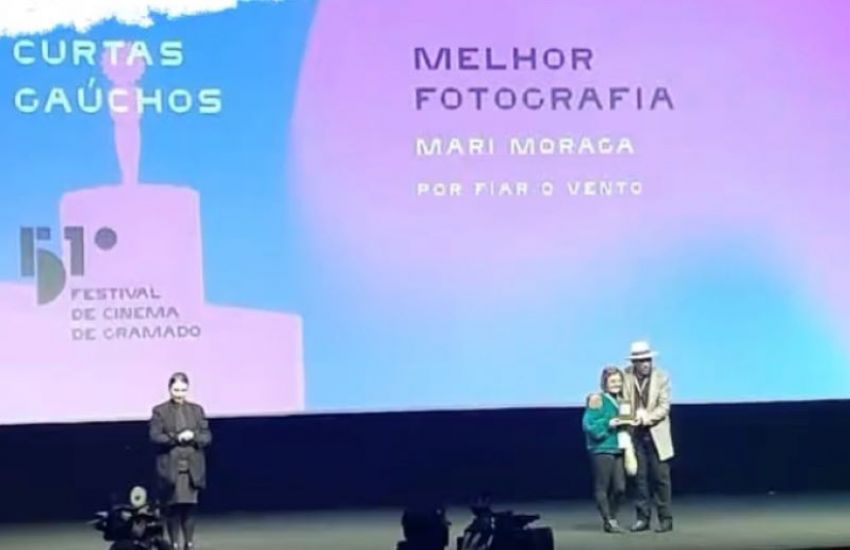 Curta-metragem gravado em Arambaré conquista troféu de Melhor Fotografia no Festival de Cinema de Gramado 