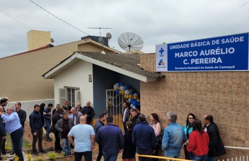 UBS Marco Aurélio Colvara Pereira é inaugurada no bairro Siá Juliana em Camaquã 