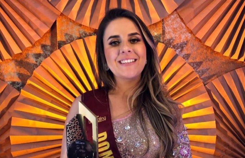 Jovem de Dom Feliciano é coroada Miss Simpatia Latina 2024 em concurso no RS 