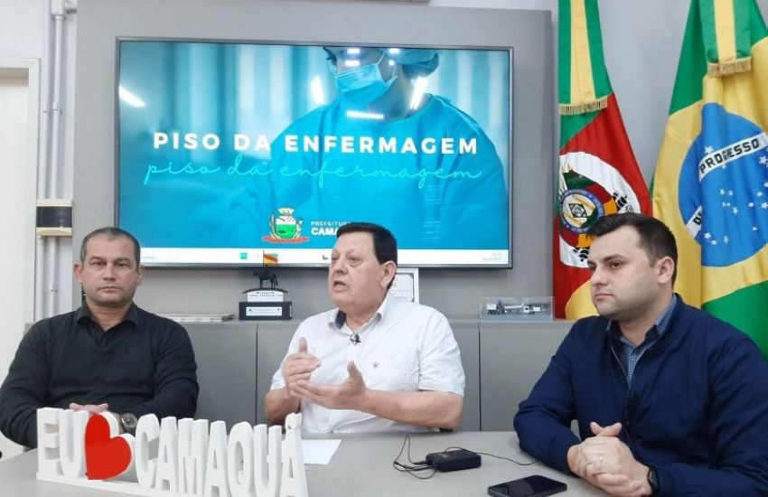 Prefeitura de Camaquã anuncia o pagamento do piso nacional da enfermagem     