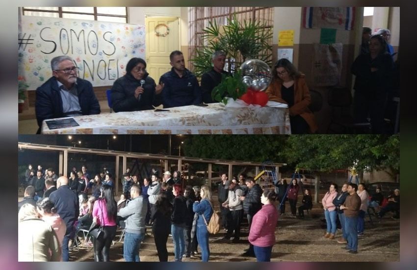 Encontro entre Coordenadoria Estadual, comunidade e autoridades debate sobre municipalização da EEEF Manoel da Silva Pacheco em Camaquã 