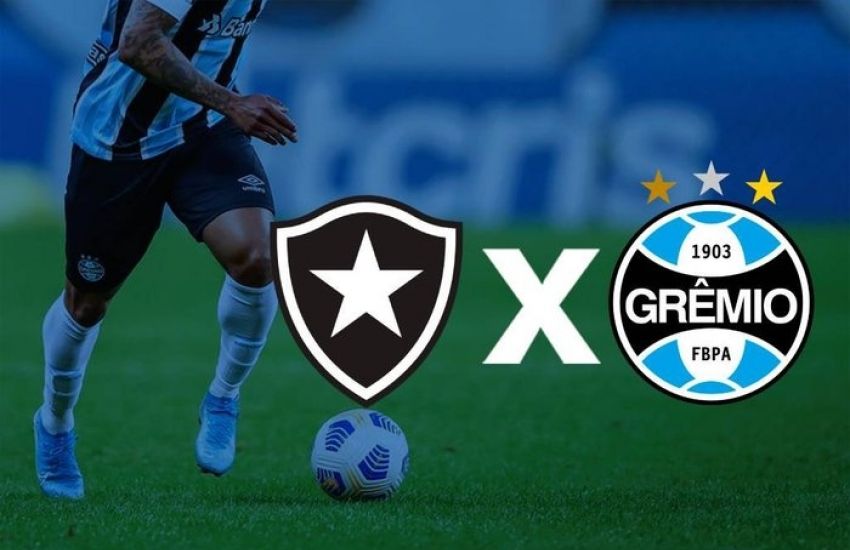 Grêmio enfrenta Botafogo buscando entrar na briga pelo título do Brasileirão 