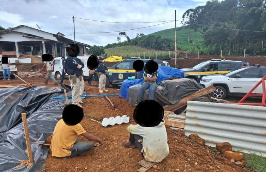 Força-tarefa resgata 11 trabalhadores em condições análogas à escravidão no RS 